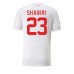 Zwitserland Xherdan Shaqiri #23 Voetbalkleding Uitshirt WK 2022 Korte Mouwen